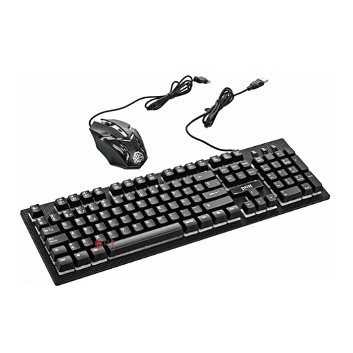 Kit Gamer Teclado Y Mouse Retroiluminado Annihilator - Ps 1