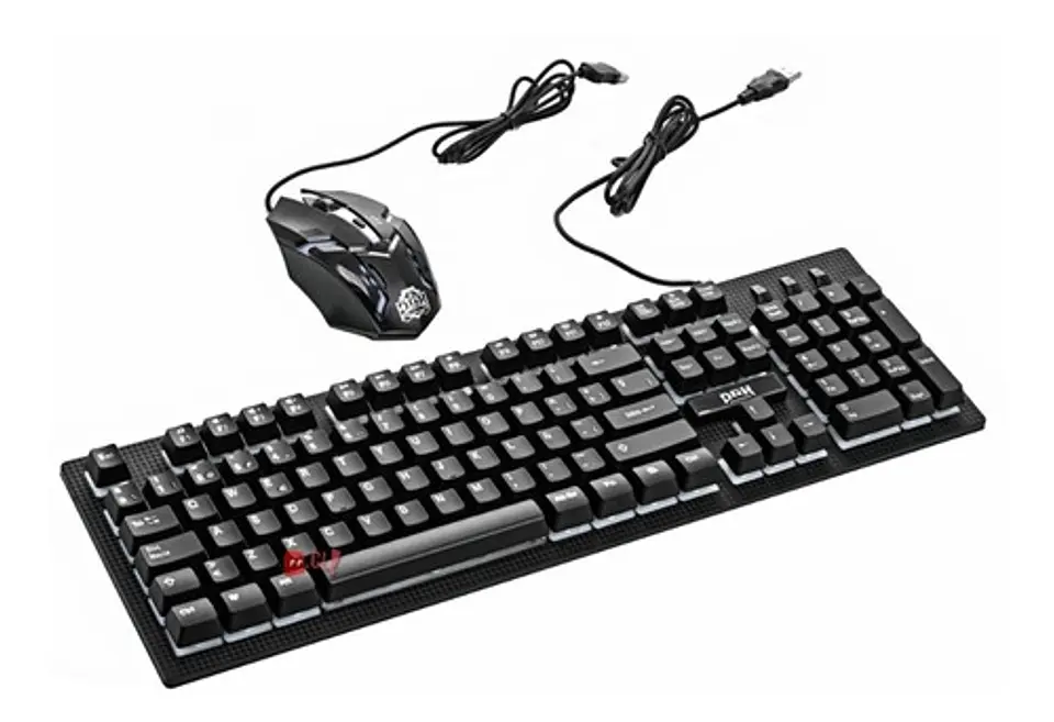 Kit Gamer Teclado Y Mouse Retroiluminado Annihilator - Ps 1