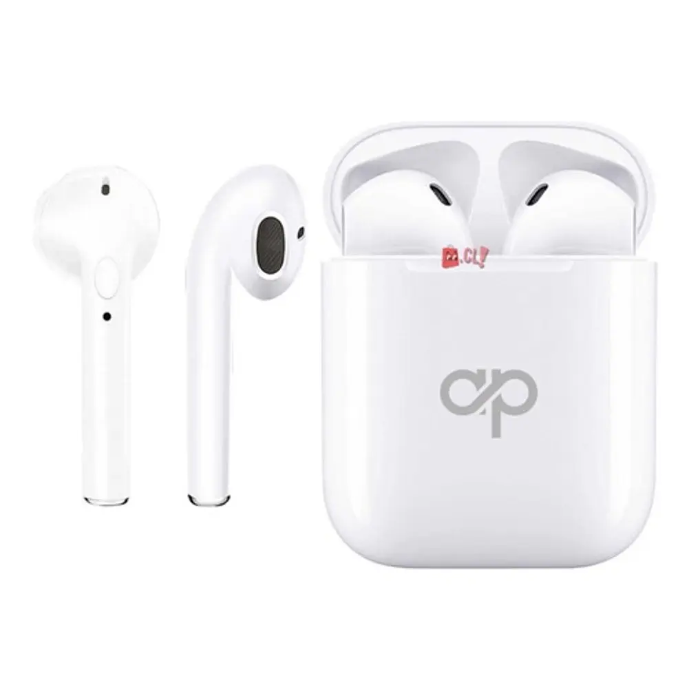 Audífonos Airphones Bluetooth Pop Up Color Blanco - Ps 1