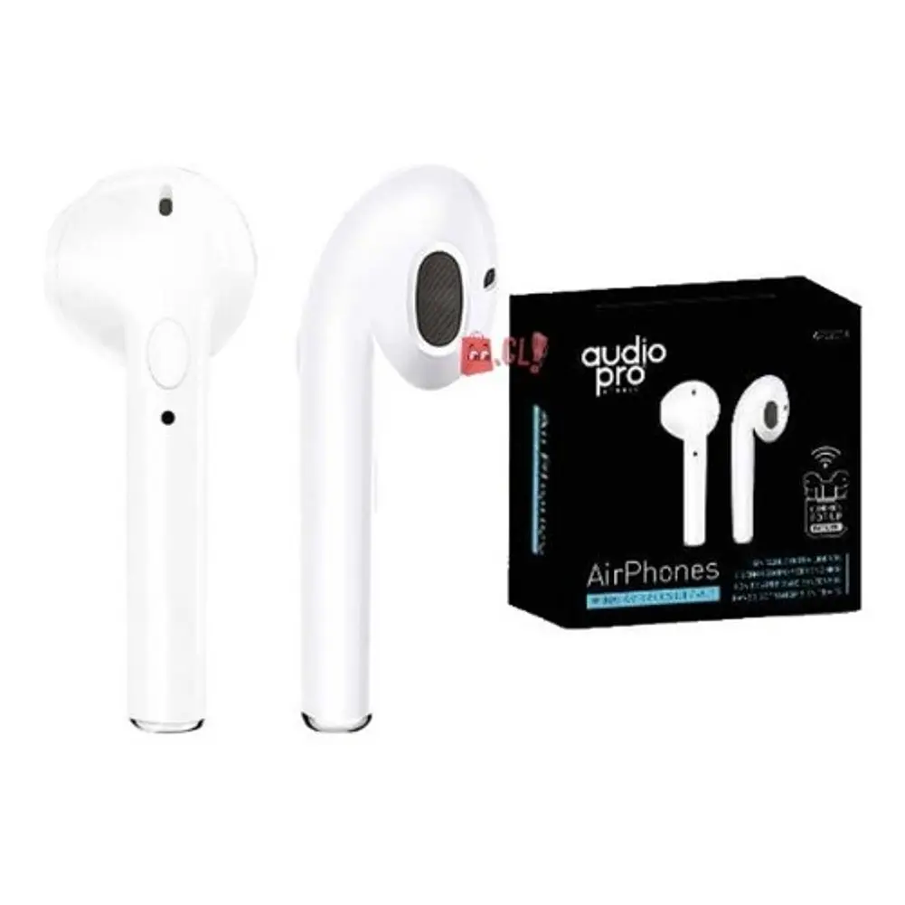 Audífonos Airphones Bluetooth Pop Up Color Blanco - Ps 2