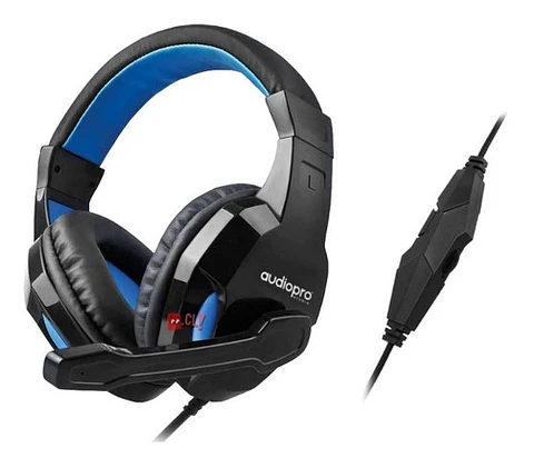 Audífonos Gamer Para Consolas Conector 3,5mm Azul - Ps