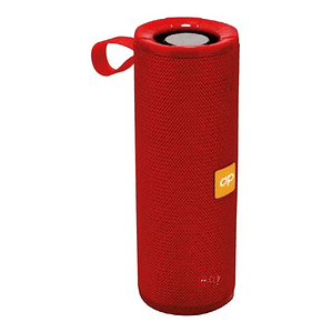 Parlante Bluetooth 10w Rms Portátil Color Rojo - Ps