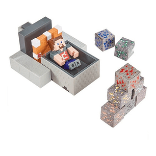 Minecraft Figura Conjunto De Juego Caos En El Vagón - Ps