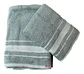Juego De Dos Toallas Turcas Gris/blanco B&b Kitchen - Ps - Miniatura 2