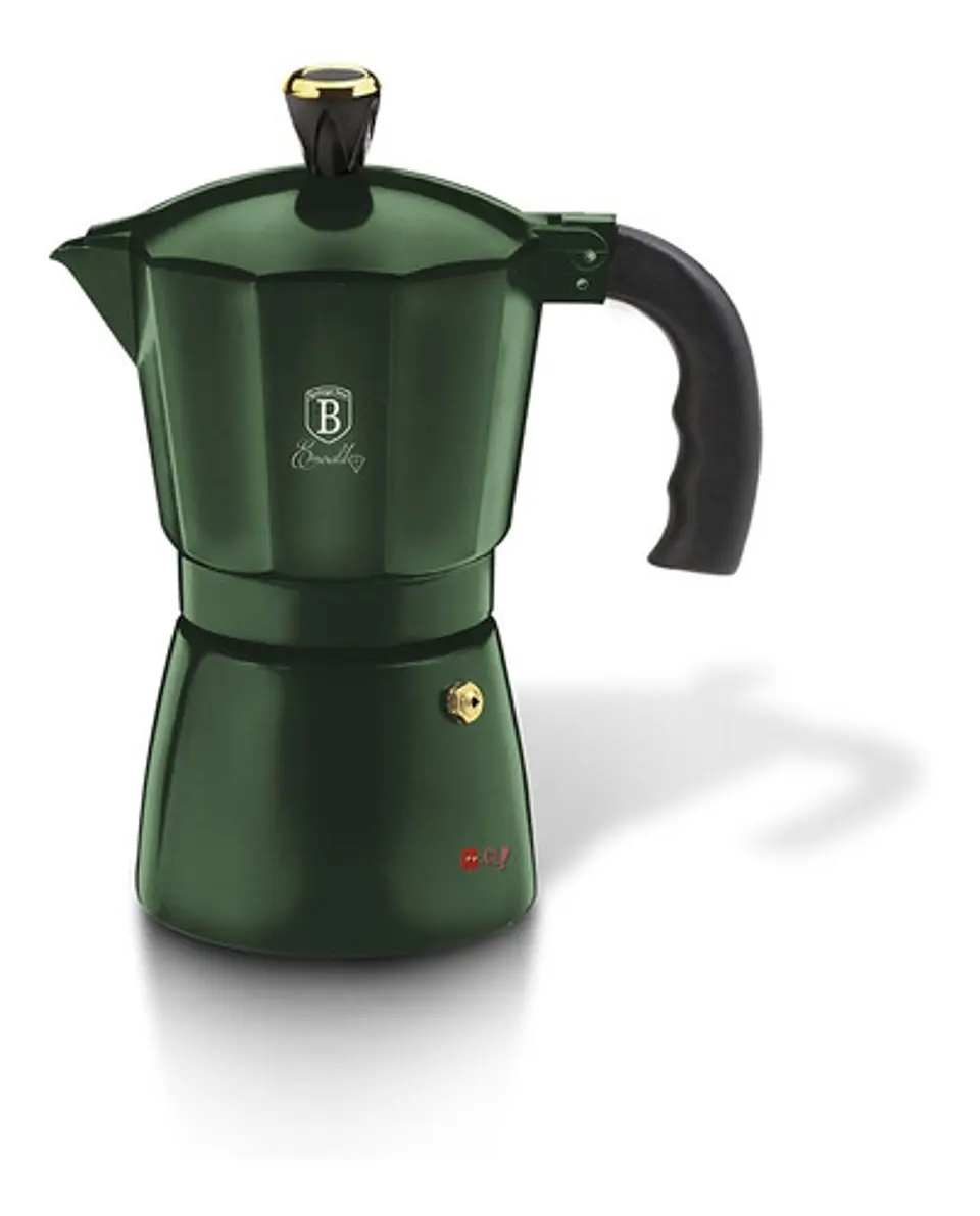 Cafetera Berlinger Haus Green Esmerald Aluminio Forjado - Ps 1