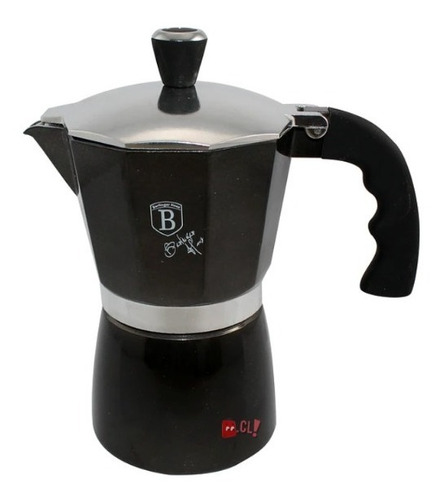 Cafetera Berlinger Haus Black Aluminio Forjado - Ps