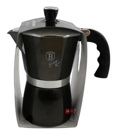 Cafetera Berlinger Haus Black Aluminio Forjado - Ps