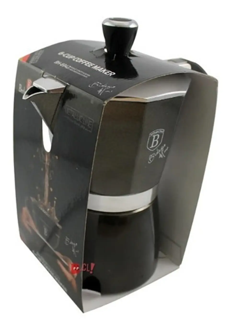 Cafetera Berlinger Haus Black Aluminio Forjado - Ps 3