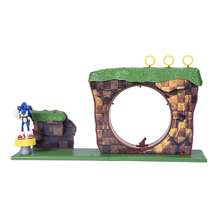 Sonic Playset Colinas Verdes Level 1 - Ps