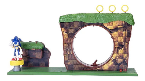 Sonic Playset Colinas Verdes Level 1 - Ps