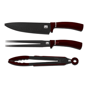 Set Parrillero B&b Kitchen Premium 3 Piezas - Ps