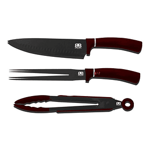 Set Parrillero B&b Kitchen Premium 3 Piezas - Ps