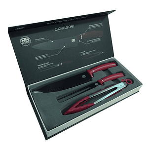 Set Parrillero B&b Kitchen Premium 3 Piezas - Ps