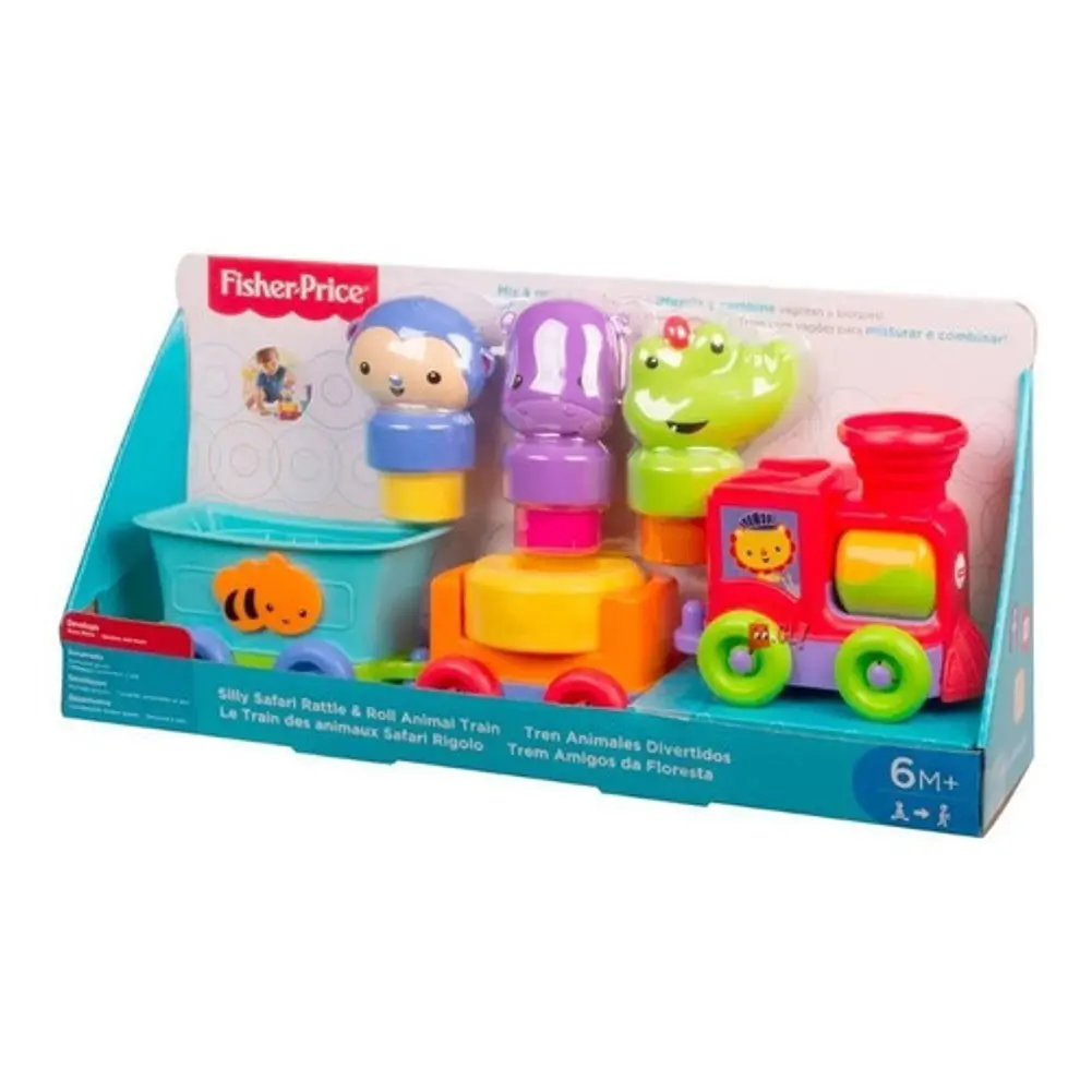 Tren De Animales Divertidos Safari Fisher Price - Ps 4