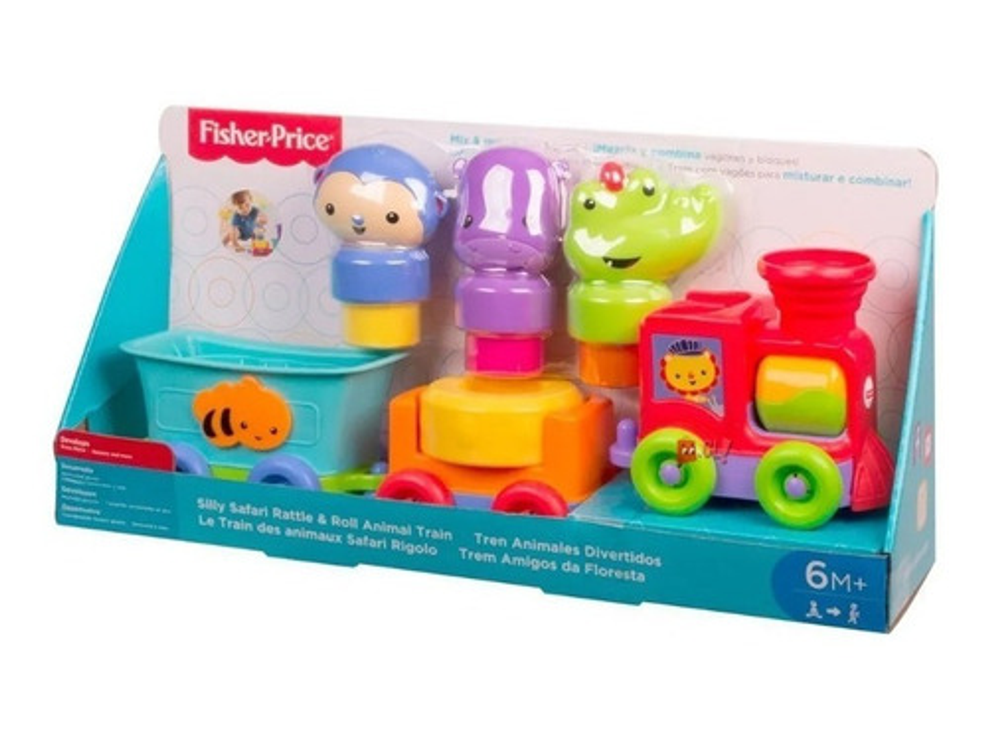 Tren De Animales Divertidos Safari Fisher Price - Ps 4