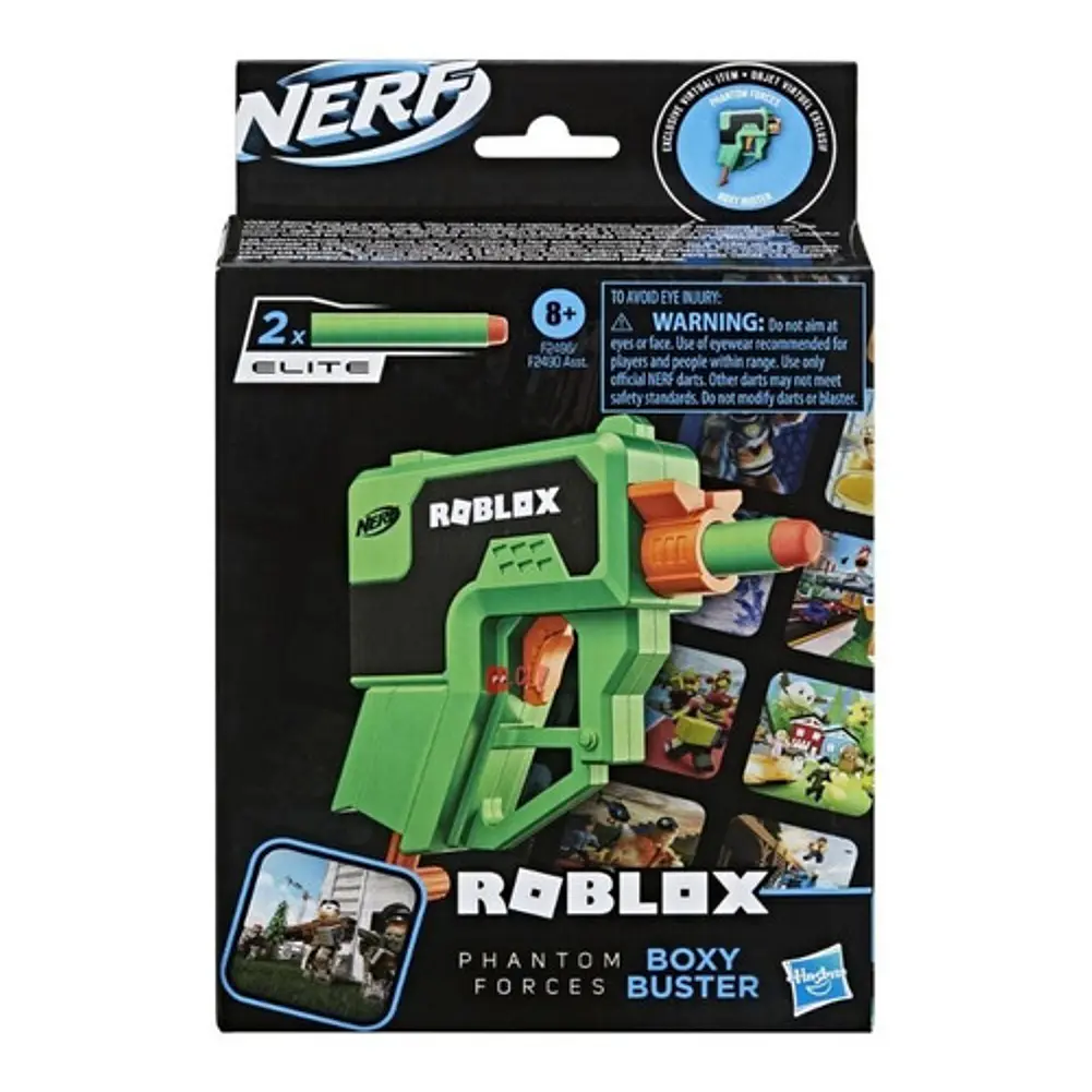 Nerf Roblox Microshots Boxy Buster Lanzador - Ps 4