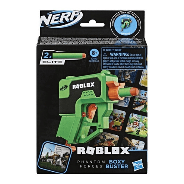 Nerf Roblox Microshots Boxy Buster Lanzador - Ps 4