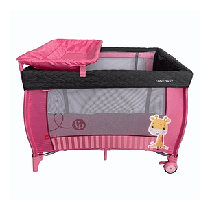 Cuna Fisher Price Pack & Play Mudador Y Pañalera Rosado - Ps
