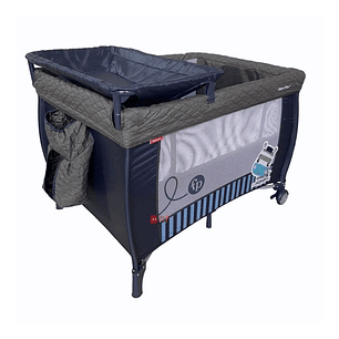 Cuna Fisher Price Pack & Play Mudador Y Pañalera Azul - Ps