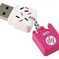 Pendrive Hp 32gb Diseño Pastel Rosado Llavero - Ps - Miniatura 2