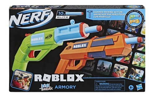 Nerf Roblox Jailbreak Armory Lanzador - Ps - Miniatura 1