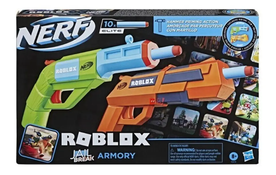 Nerf Roblox Jailbreak Armory Lanzador - Ps 1