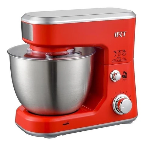 Batidora Amasadora Irt Estilo Retro Color Rojo - Ps