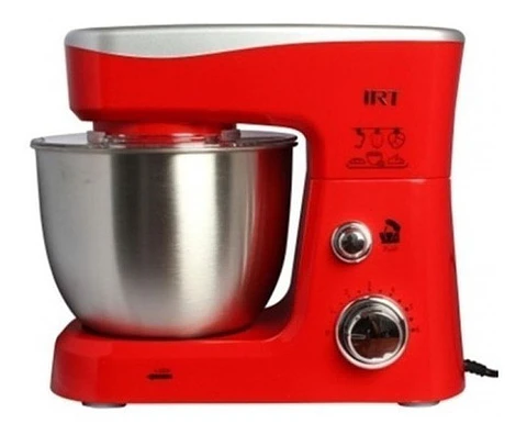 Batidora Amasadora Irt Estilo Retro Color Rojo - Ps