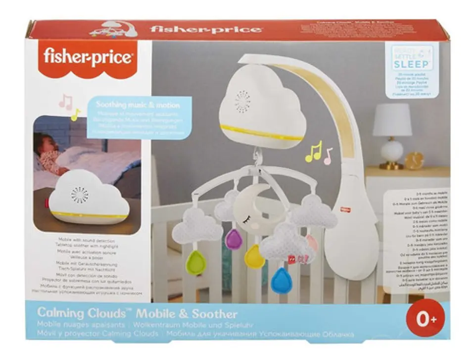 Móvil Y Proyector Calming Clouds Fisher Price - Ps 4