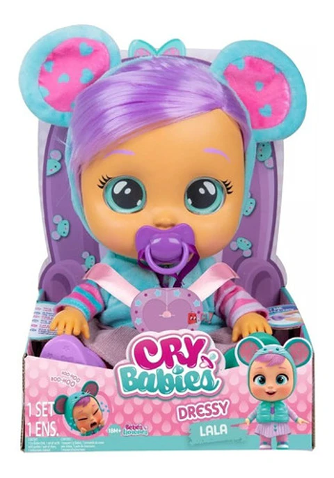 Muñeca Bebes Llorones Dressy Lala - Ps