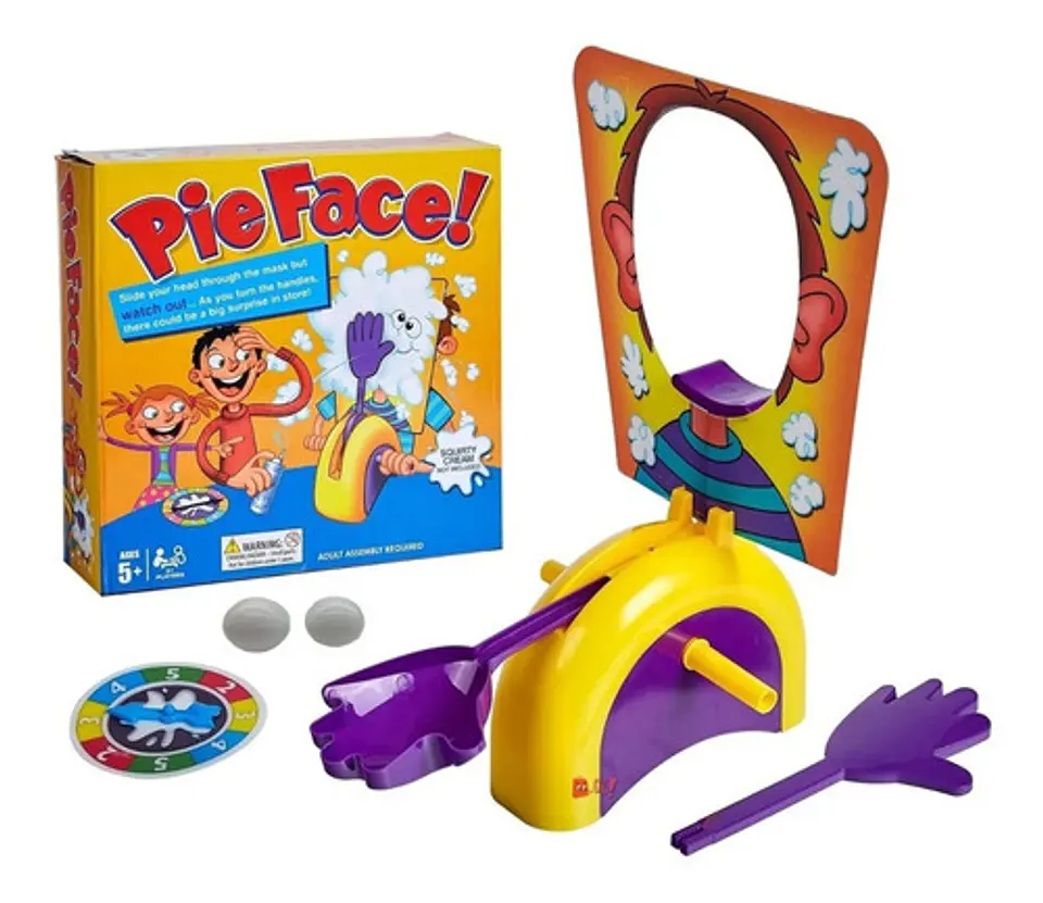 Pastelazo Pie Face Juego De Mesa Para Niños - Ps 2