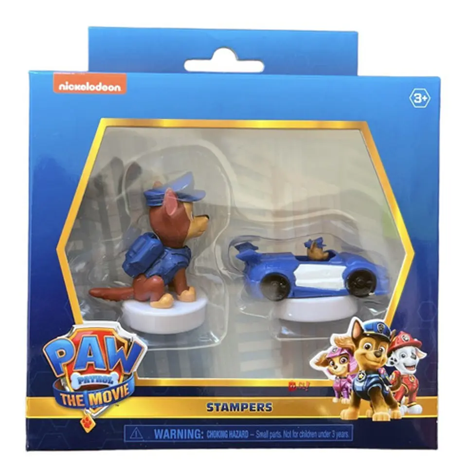 Figuras Juguetes Paw Patrol Chase Con Auto Policial - Ps 1