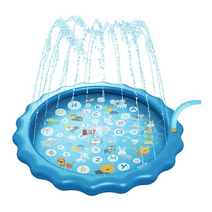 Alfombra Piscina Chorros De Agua 170cms Letras - Ps