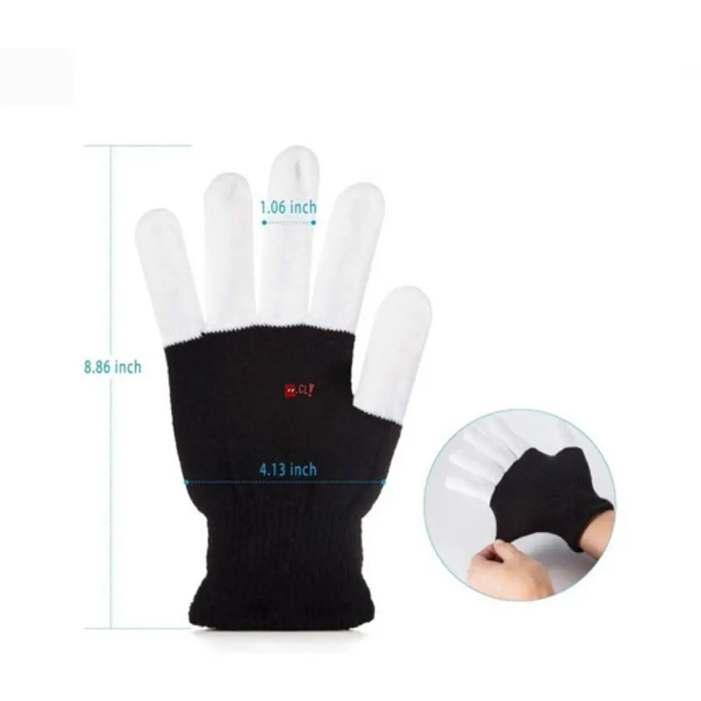 Guantes Tik Tok Con Luces Led De Colores - Ps 2