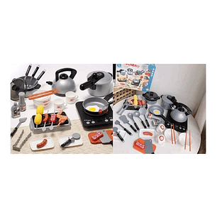 Set De Cocina Juguete Para Niños De 36 Piezas - Ps