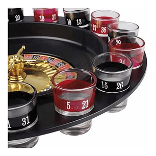 Juego Ruleta Chupistica Con 16 Vasos - Ps