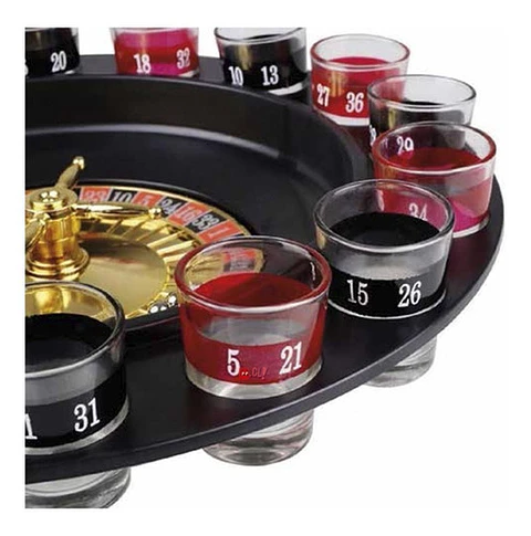 Juego Ruleta Chupistica Con 16 Vasos - Ps