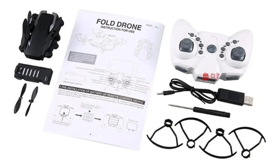 Mini Drone Con Cámara 20cms Wifi Txd-g1 - Ps 3