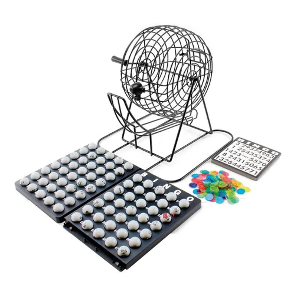 Juego Bingo Con Jaula Rotatoria - Ps 1