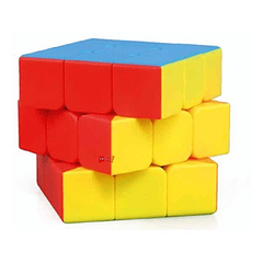 Cubo Rubik 3x3 Resorte Y Rotación Lisa - Ps
