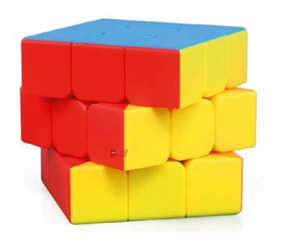 Cubo Rubik 3x3 Resorte Y Rotación Lisa - Ps 1
