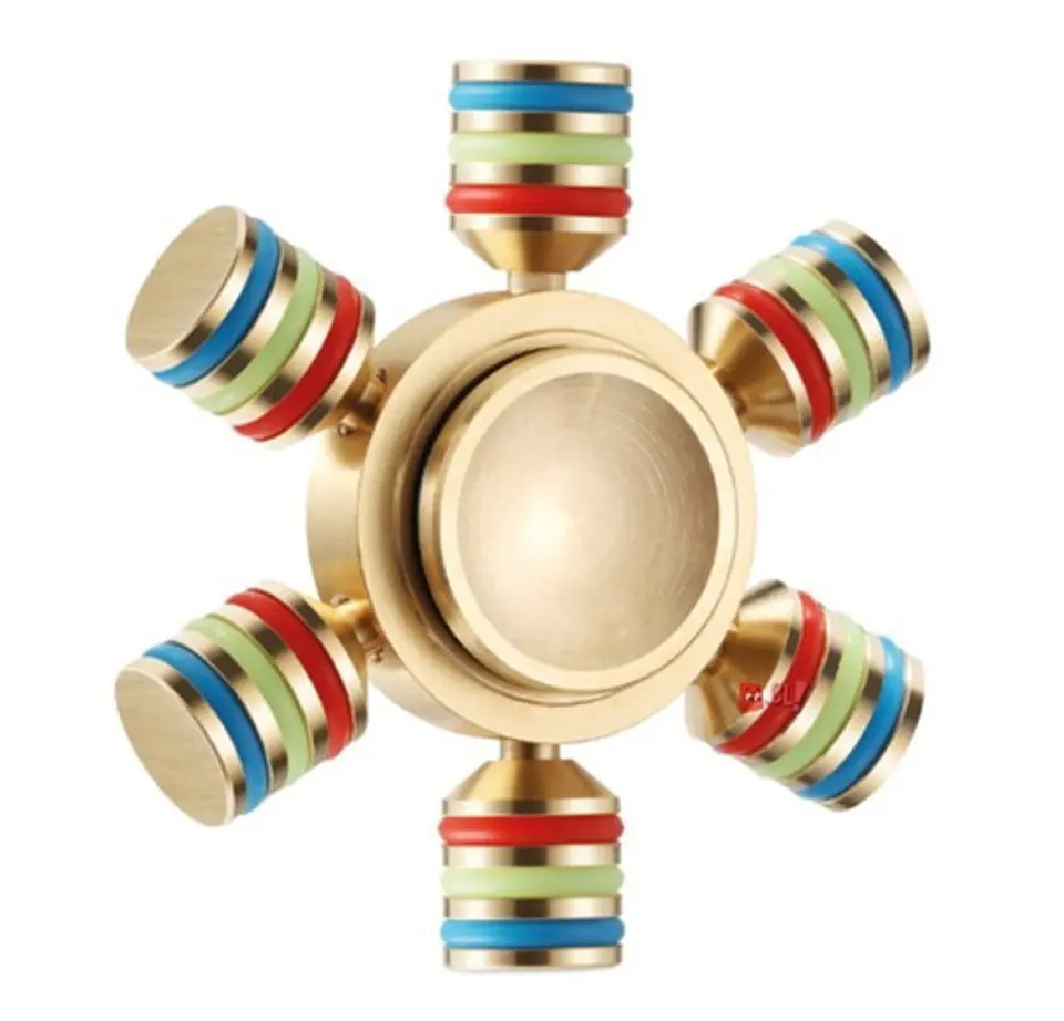 Spinner Metálico Desarmable De 6 Puntas - Ps 1