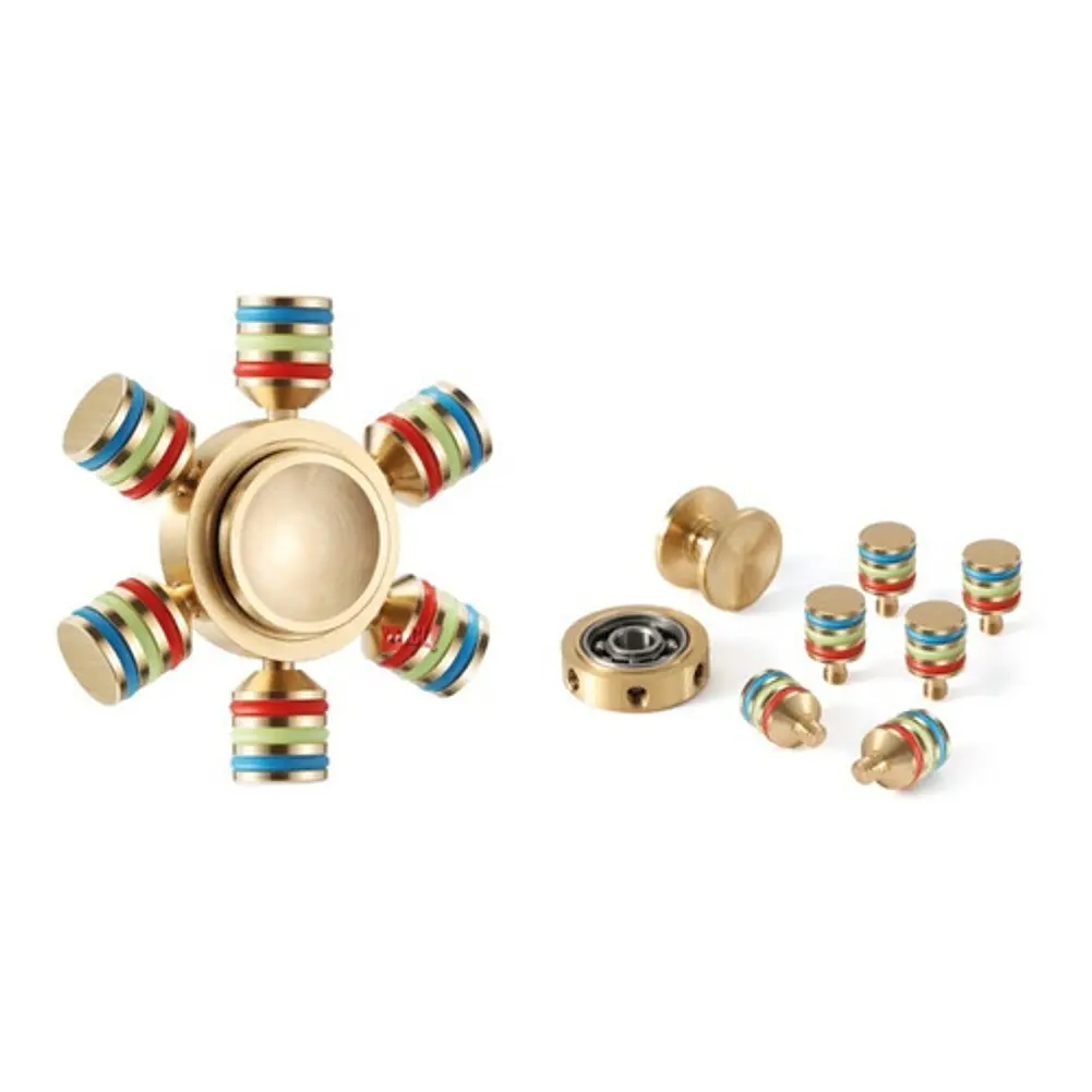 Spinner Metálico Desarmable De 6 Puntas - Ps 3