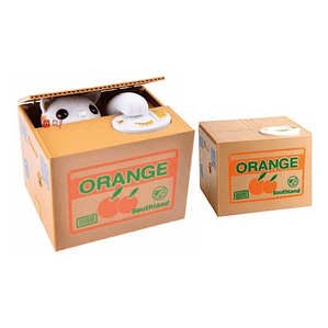 Alcancía Gato Roba Monedas - Ps