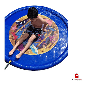 Alfombra Piscina Lanza Chorros De Agua 170cms Tiburón - Ps