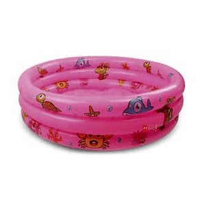 Piscina Inflable Para Niños Redonda 150x35cms Rosa - Ps