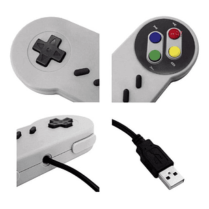 Joystick Control Super Nintendo Conexión Usb - Ps