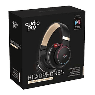 Audífonos Gamer Bluetooh Iluminación Rgb Negro - Ps