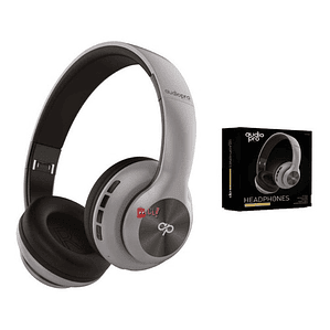 Audífonos Bluetooth Y 3.5mm Recargable Gris - Ps