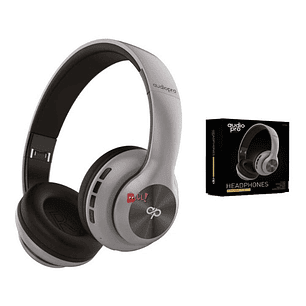 Audífonos Bluetooth Y 3.5mm Recargable Gris - Ps